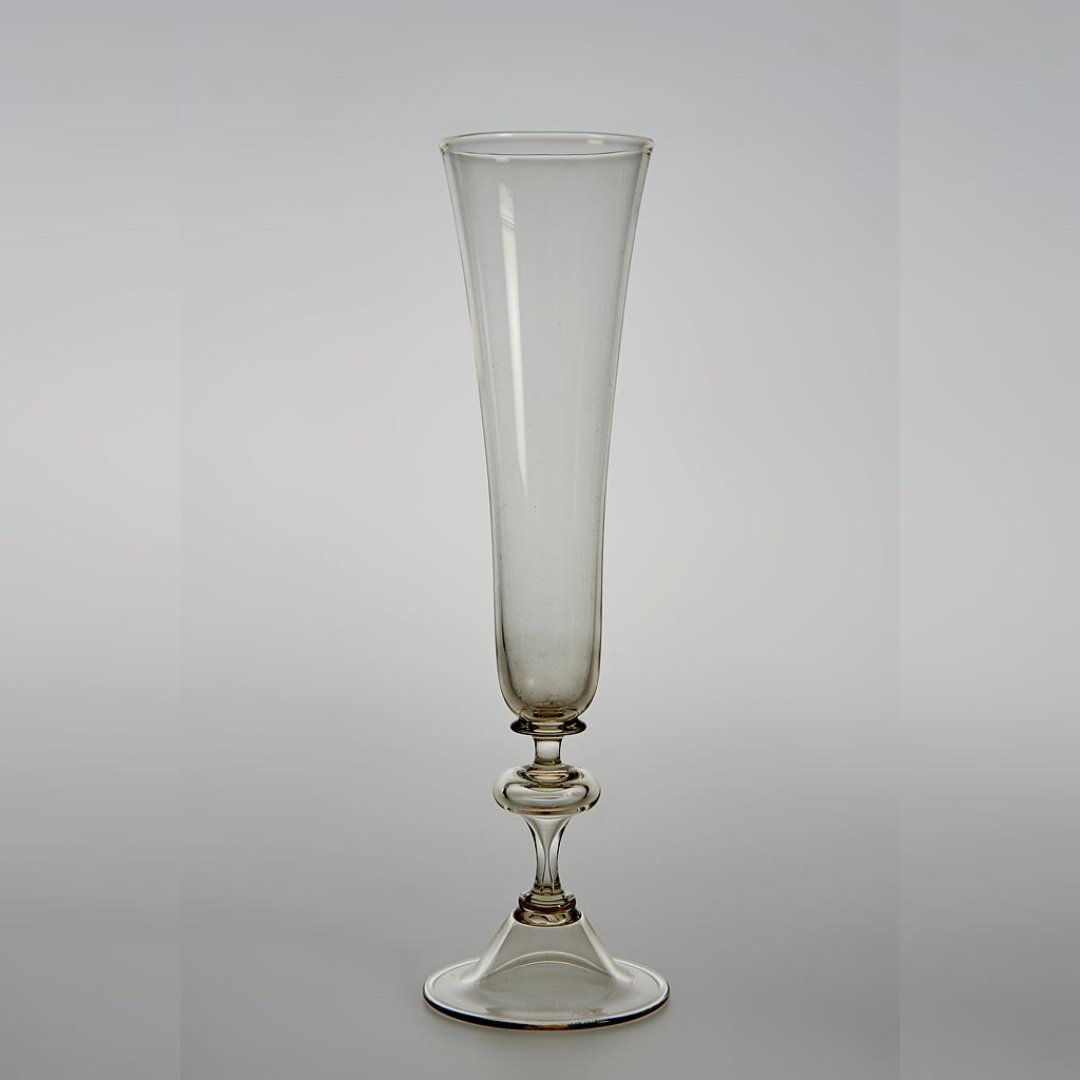 Handblown Crystal Champagne Glass | European | Clear | 27cmH - Suzie Anderson Home