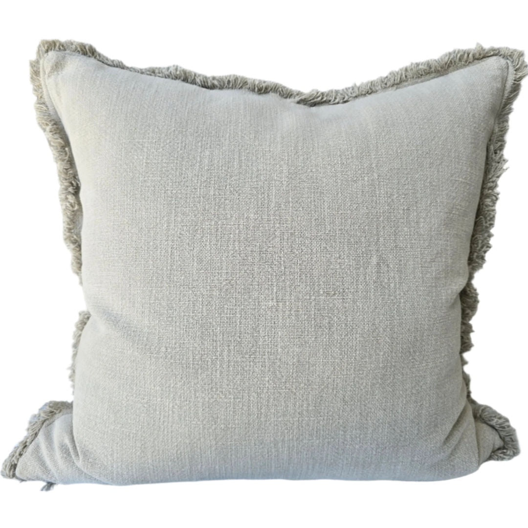 Champetre Heavy French Linen Cushion Cover | Natural | 55x55cm
