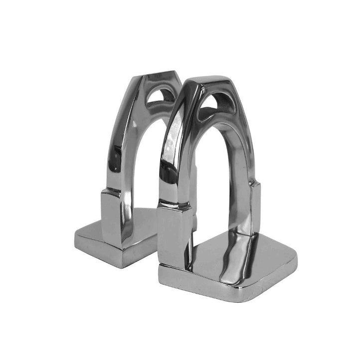 Horse Bookends | Nickel Finish - Suzie Anderson Home