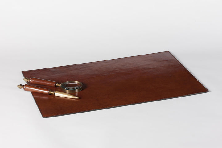 Leather Desk Pad Manhattan | Flamant Belgium