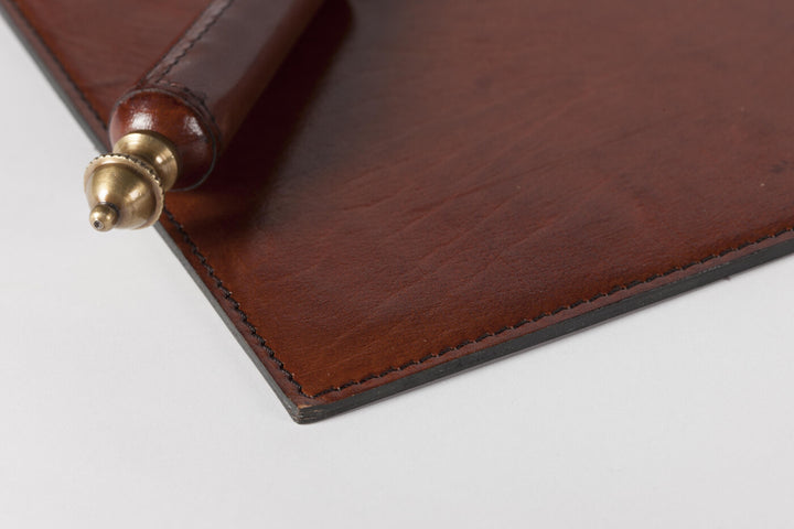 Leather Desk Pad Manhattan | Flamant Belgium