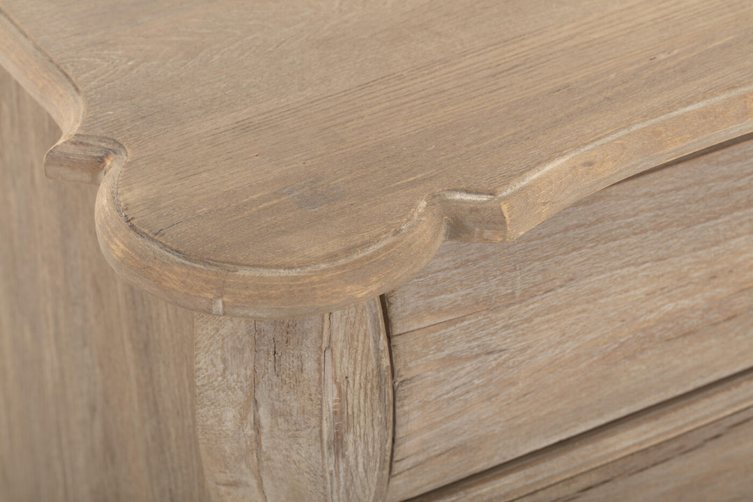 Fitzgerald Chest of Drawers | Recycled Wood | Flamant Belgium | L198 x D62 x H78cm