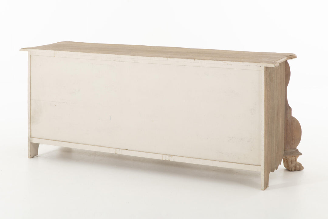Fitzgerald Chest of Drawers | Recycled Wood | Flamant Belgium | L198 x D62 x H78cm