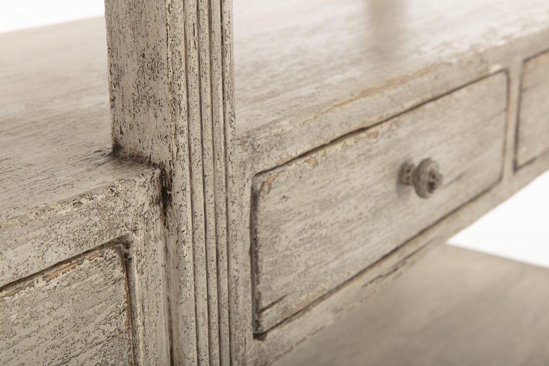 Buckley Reclaimed Pine Console Table | Flamant Belgium | L173 x D42 x H89