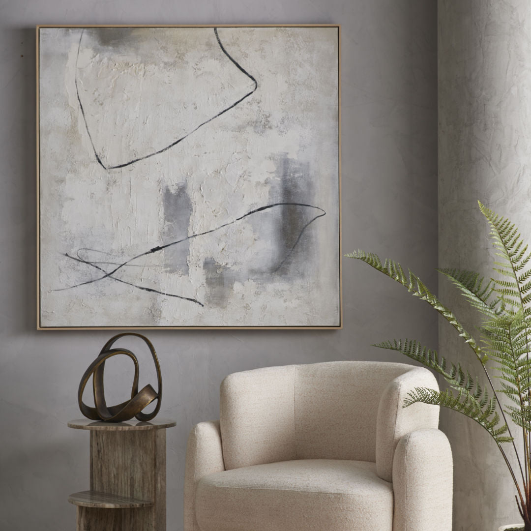 Abstract Muse | Reproduction Framed Art | 120 x 120cm