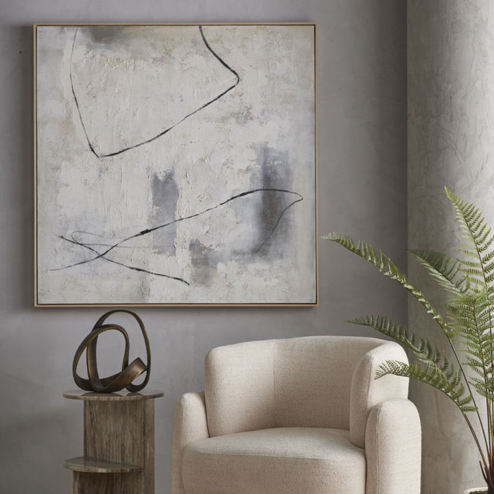 Abstract Muse | Reproduction Framed Art | 120 x 120cm