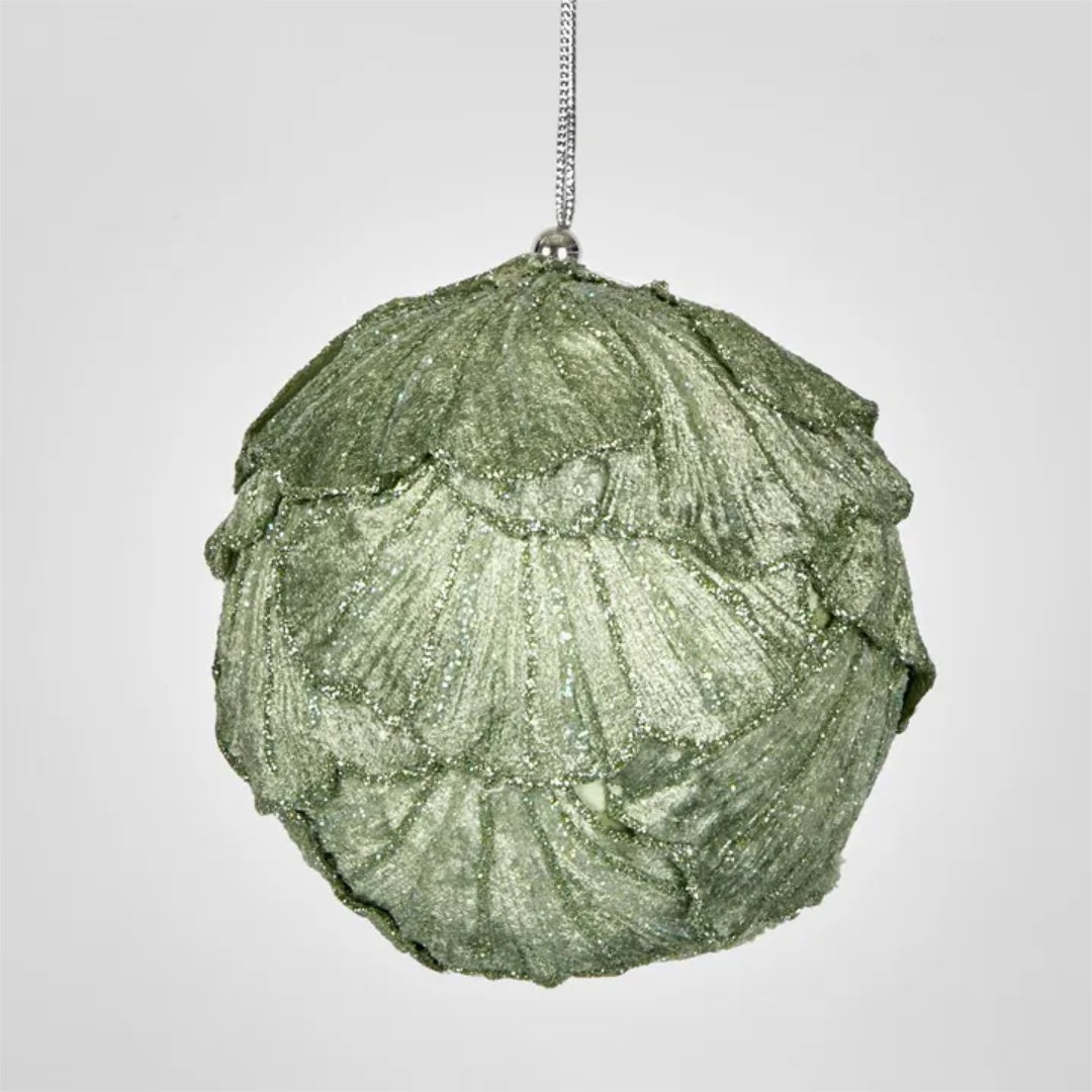 Ginko Leaf Bauble | Green