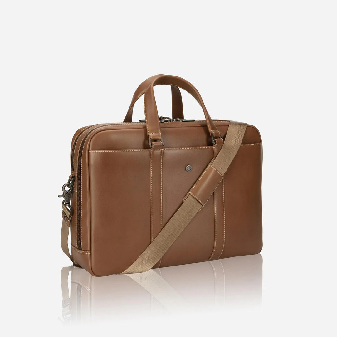 Jekyll | 17" Leather Laptop Briefcase | Colt - Suzie Anderson Home