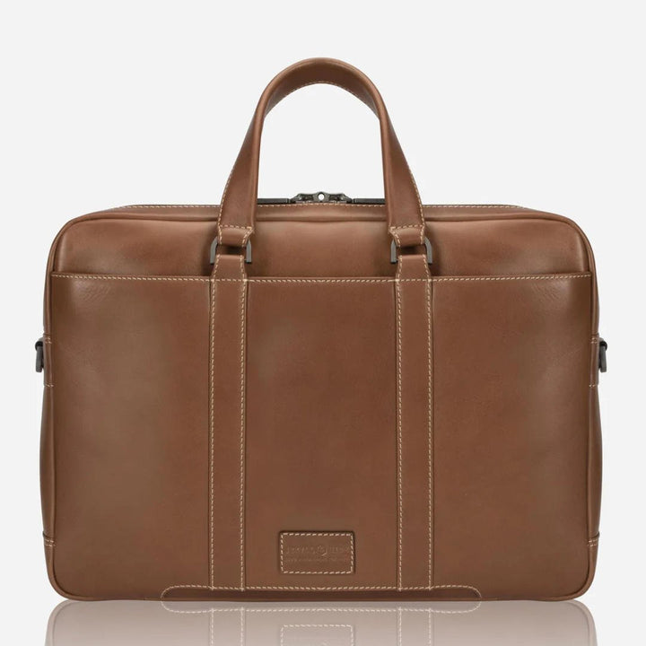 Jekyll | 17" Leather Laptop Briefcase | Colt - Suzie Anderson Home