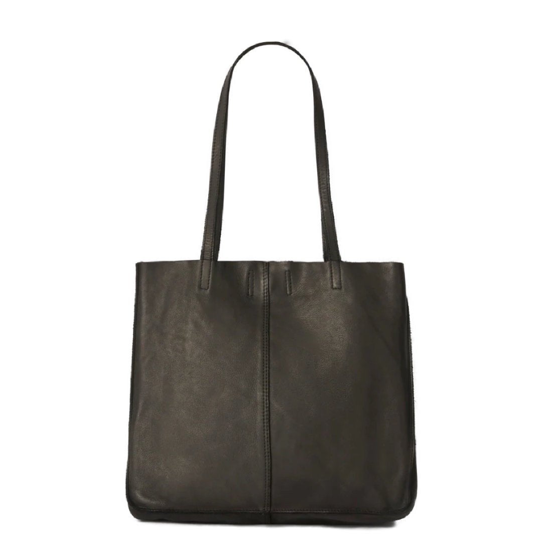 Juju | Baby Unlined Tote 2 | Black - Suzie Anderson Home
