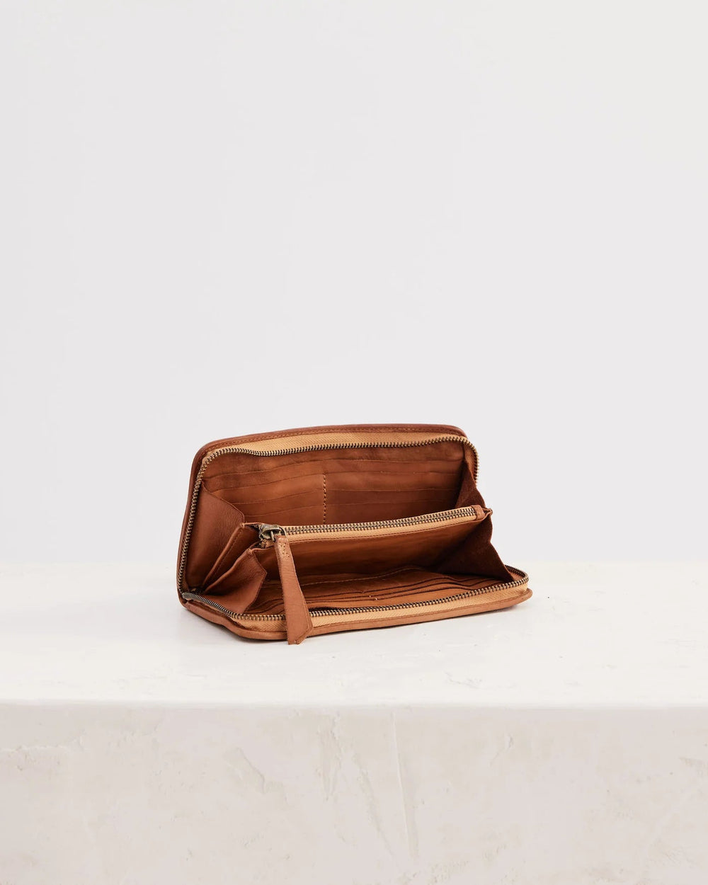 Juju | Braided Zip Wallet | Tan - Suzie Anderson Home