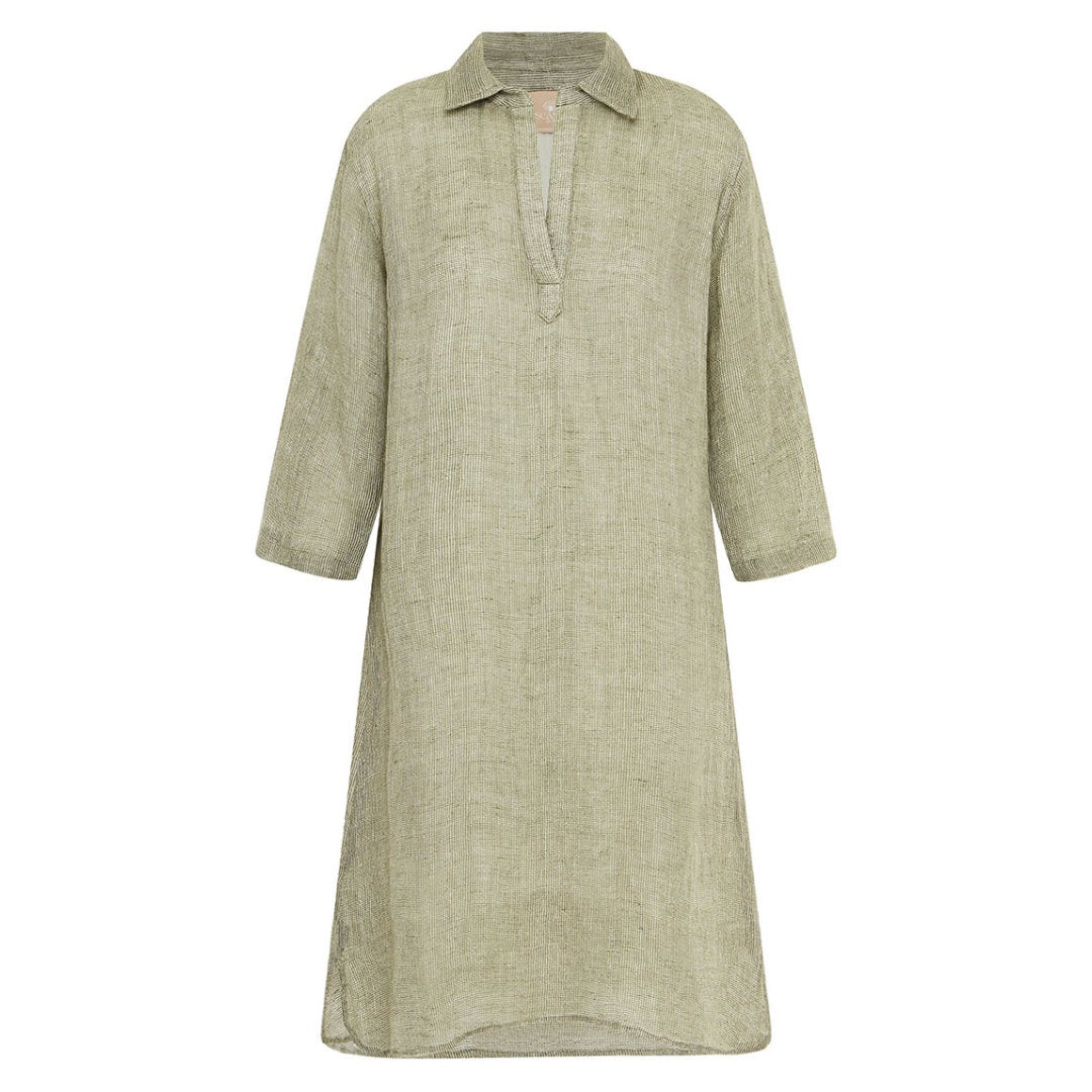 Scandi | Julie Linen Dress | Natural