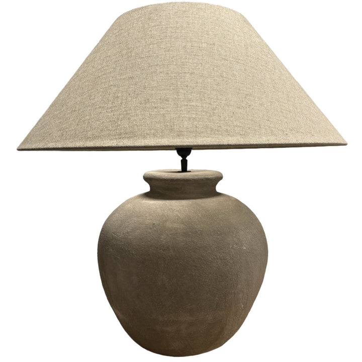 Tonono Jug Lamp Base | Ecru | W 35cm x H45cm