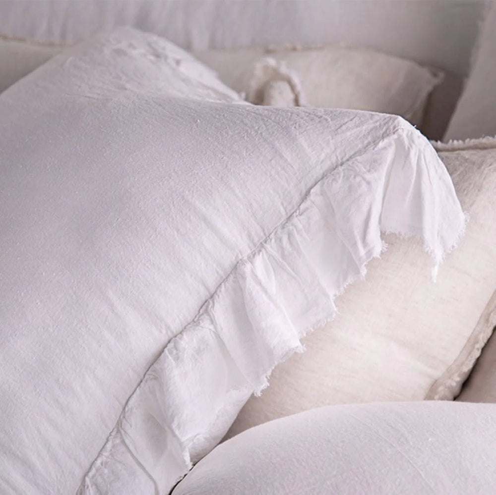 Kristine Euro Pillowcase + Ruffle | Ayrton - Suzie Anderson Home