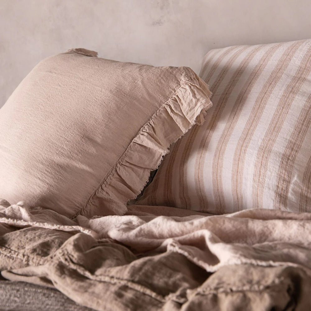 Kristine Euro Pillowcase + Ruffle | Floss - Suzie Anderson Home