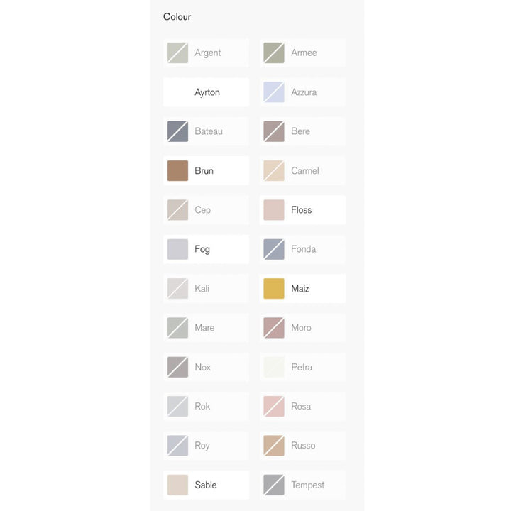 Kristine Flat Sheet + Ruffle | Sable - Suzie Anderson Home