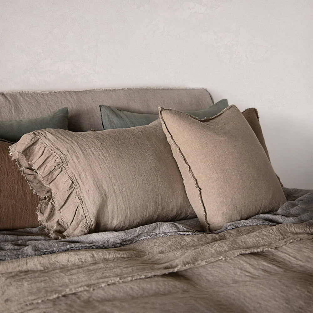 Kristine Standard Pillowcase + Ruffle | Cep - Suzie Anderson Home