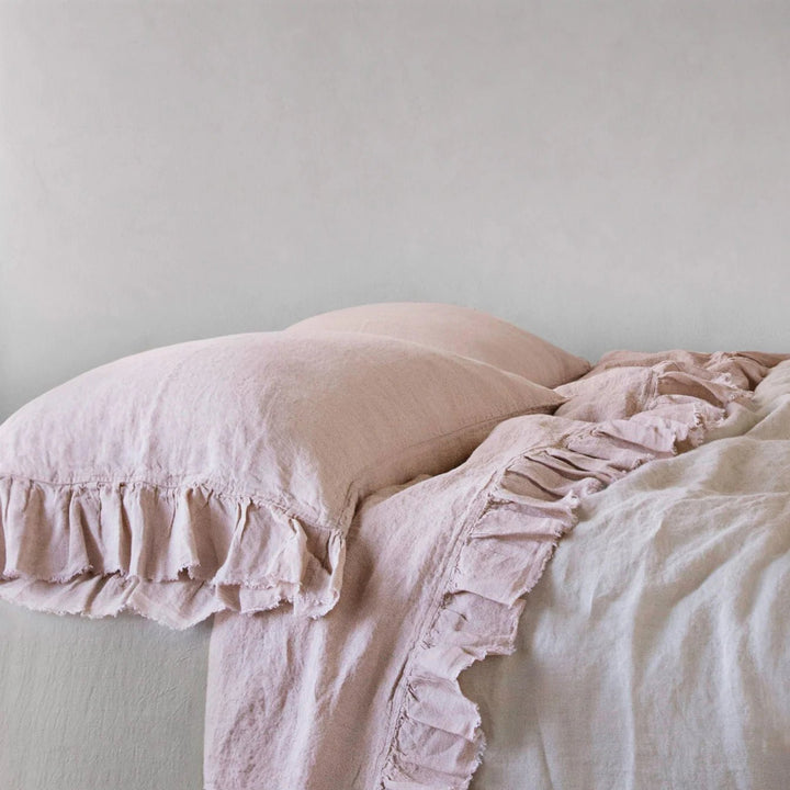 Kristine Standard Pillowcase + Ruffle | Floss - Suzie Anderson Home