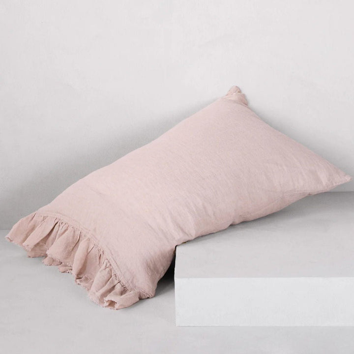 Kristine Standard Pillowcase + Ruffle | Floss - Suzie Anderson Home