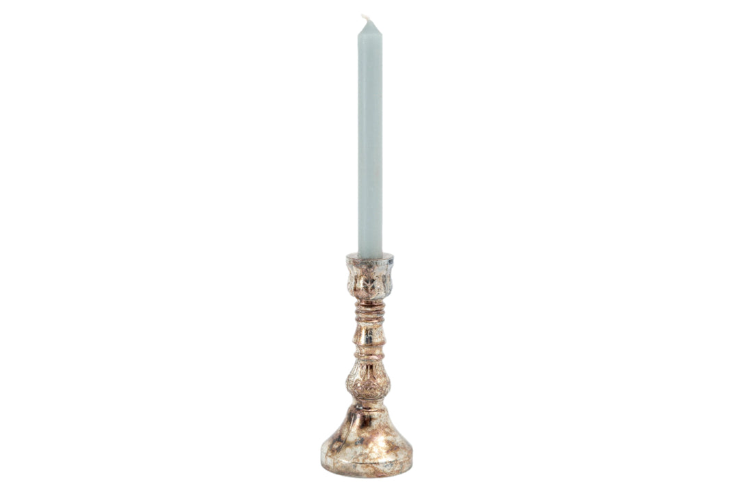 Kummen Mercury Glass Candleholder | Flamant Belgium - Suzie Anderson Home