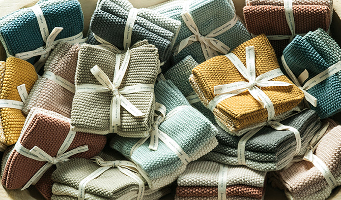 Lavette Washers  | Set of 3 | Teal