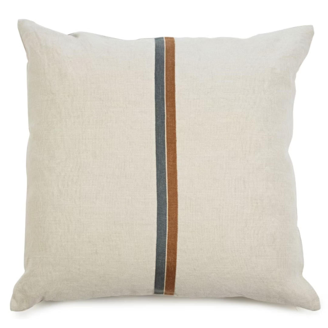 Libeco Linen Atlas Cushion Cover | Stonewashed Linen | Natural | 63x63cm - Suzie Anderson Home