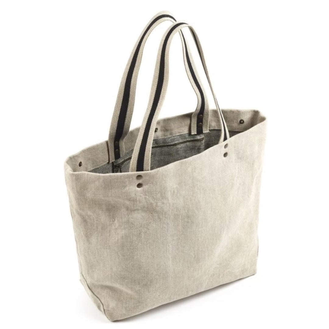 Libeco Linen James Shoulder Bag | Belgian Linen - Suzie Anderson Home
