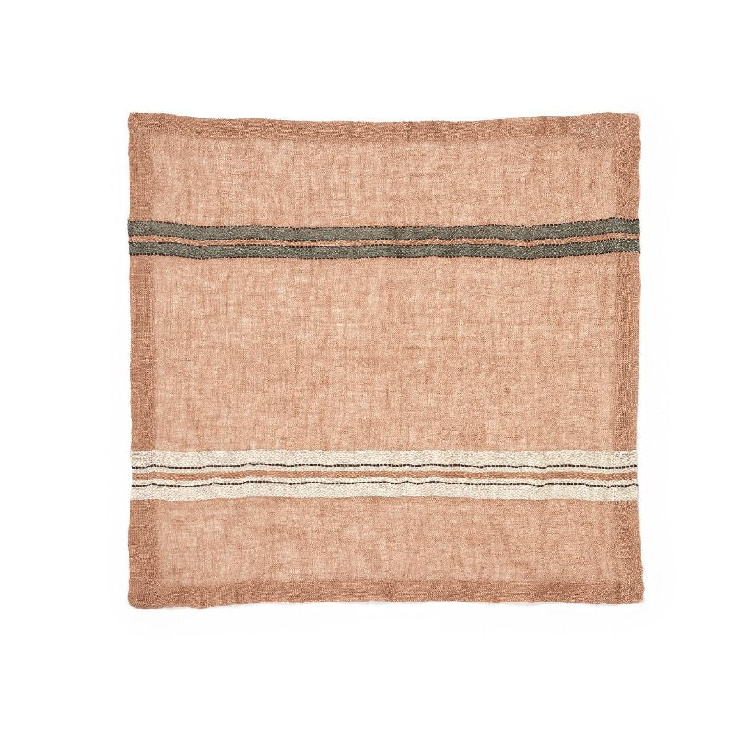 Libeco Linen Mojave Stripe Napkin | Belgian - Suzie Anderson Home