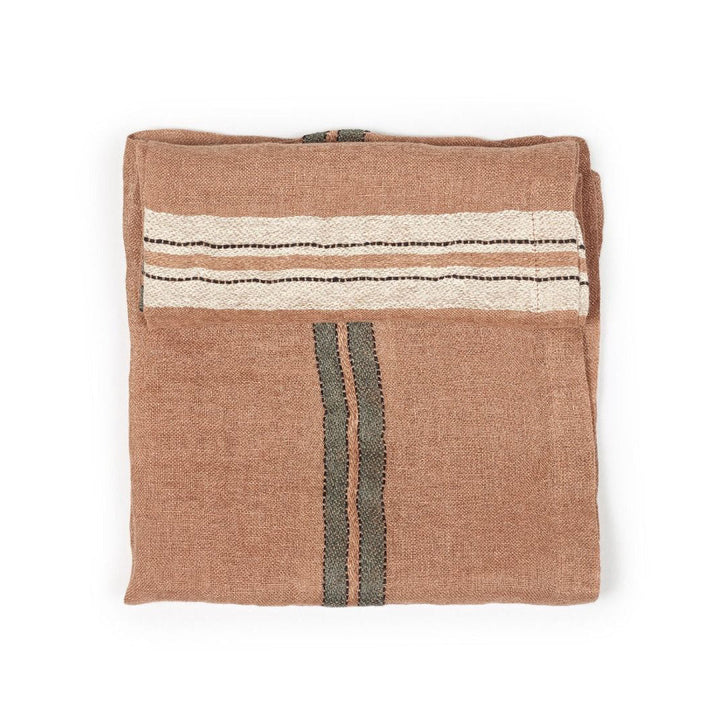Libeco Linen Mojave Stripe Napkin | Belgian - Suzie Anderson Home