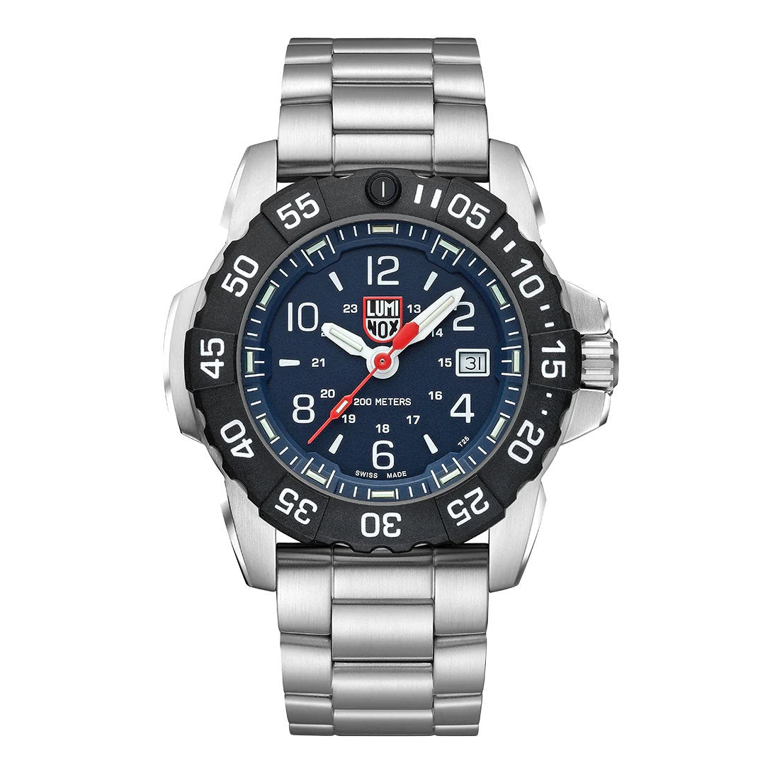 Luminox Navy Seal 45mm Swiss Made Watch 20ATM Cobalt Dial Steel Ba Suzie Anderson Home