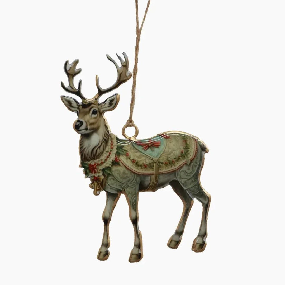 Margo Embellished Hanger Deer Ornament