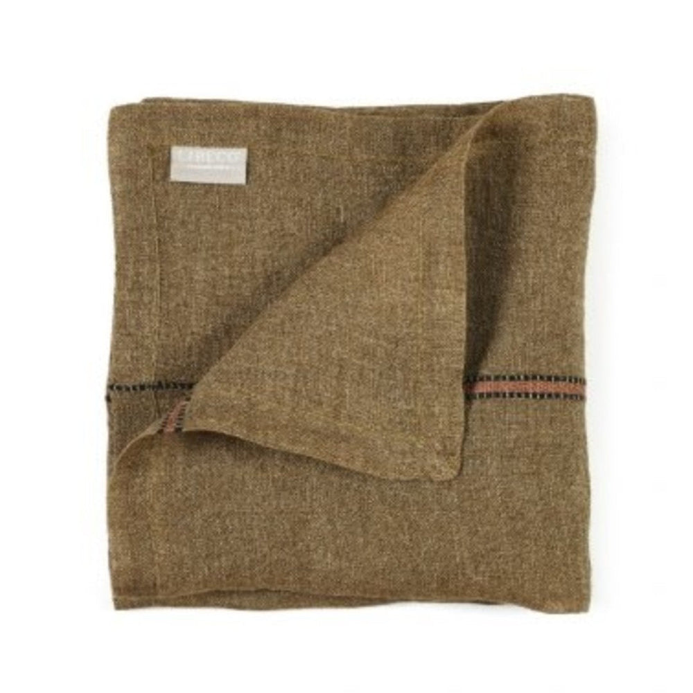 Marie Libeco Linen Napkin | Bronze Stripe - Suzie Anderson Home