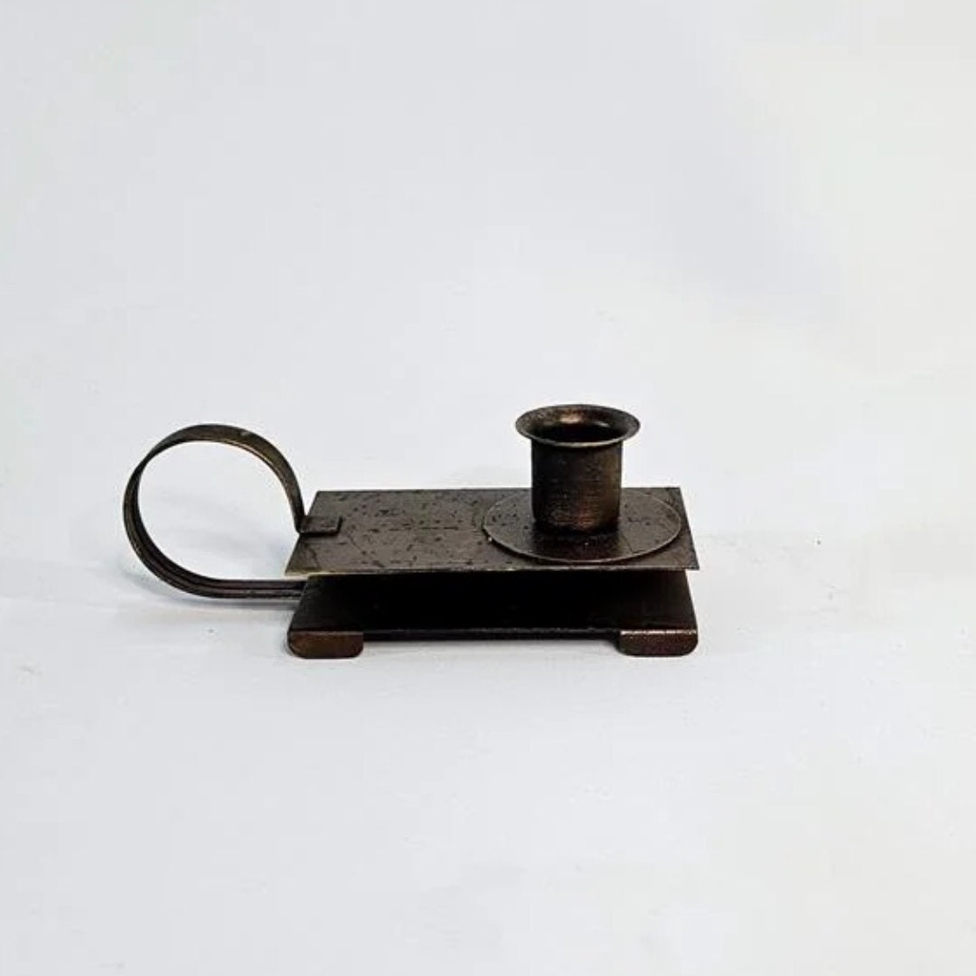Matchbox Candle Holder | Antique Brass