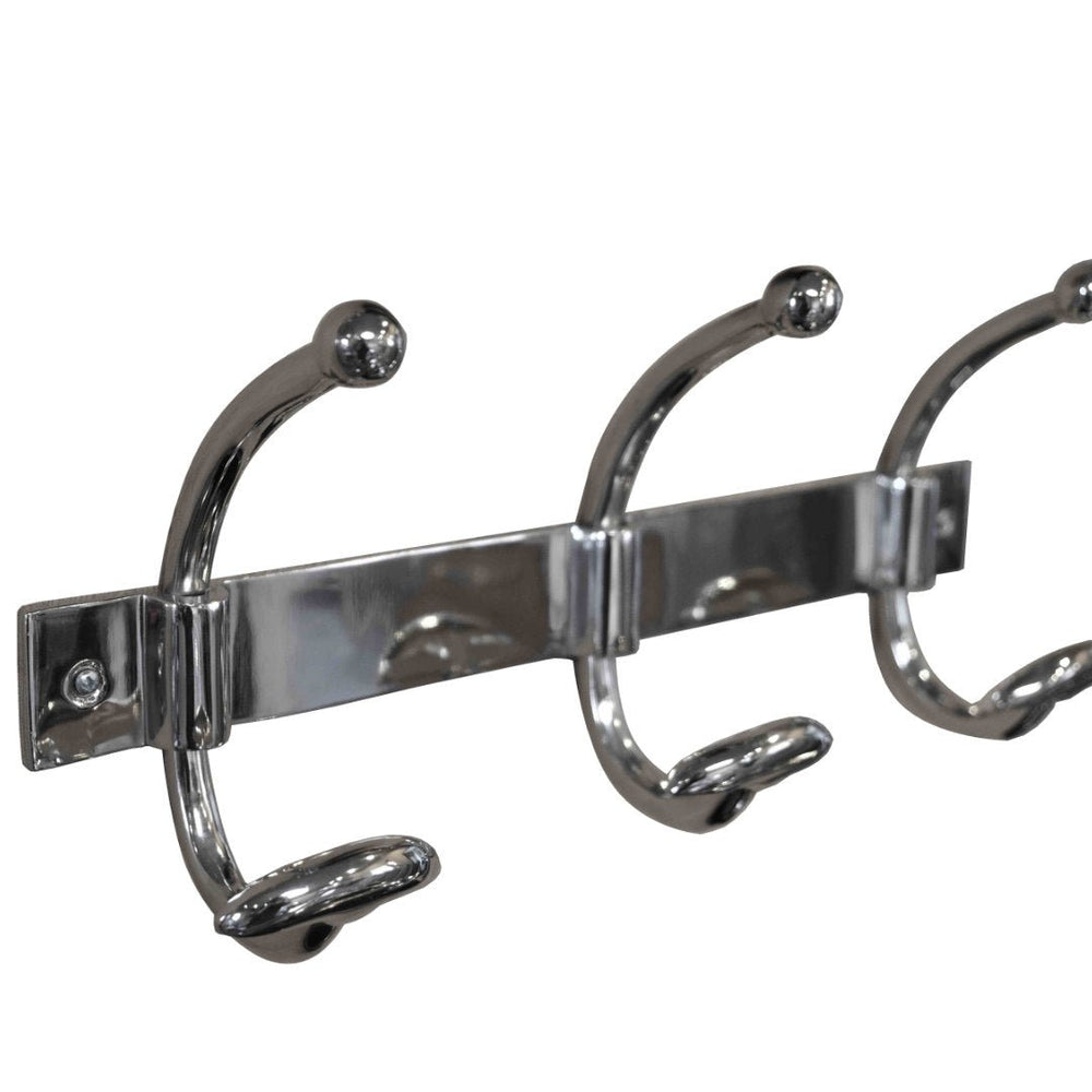 Meurice 3 Hook Rack | Nickel Finish - Suzie Anderson Home