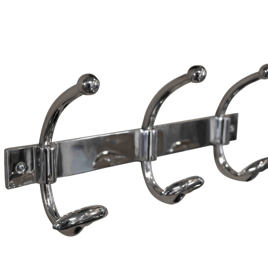 Meurice 3 Hook Rack | Nickel Finish - Suzie Anderson Home