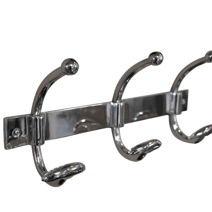 Meurice 3 Hook Rack | Nickel Finish - Suzie Anderson Home