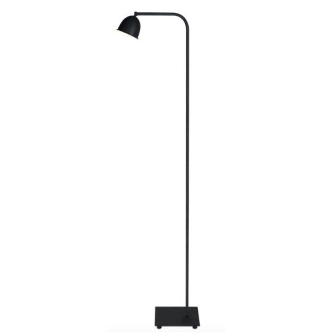 Mira floor lamp | Includes shade | Matte black | H136cm