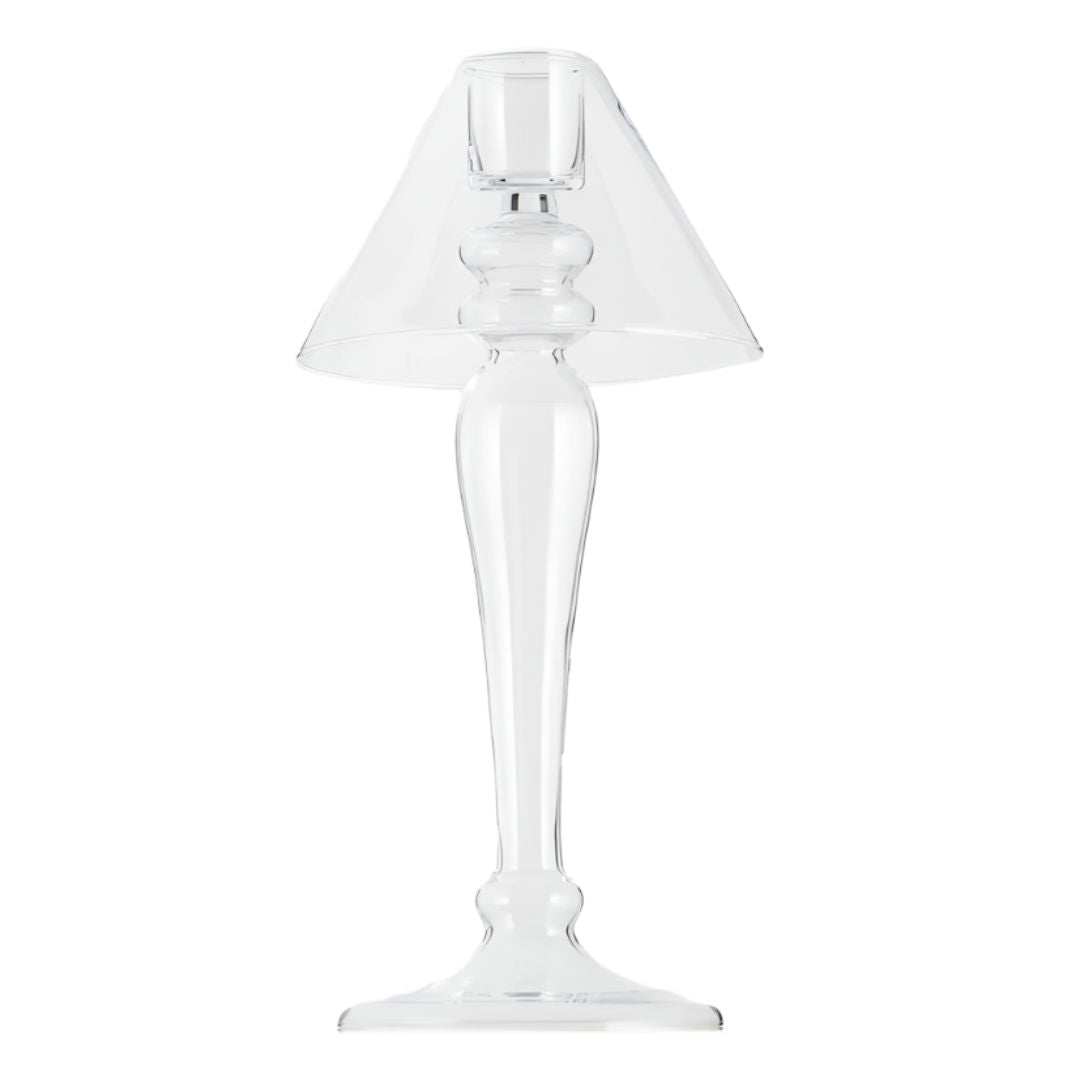 Mira Glass Candleholder | Flamant Belgium - Suzie Anderson Home