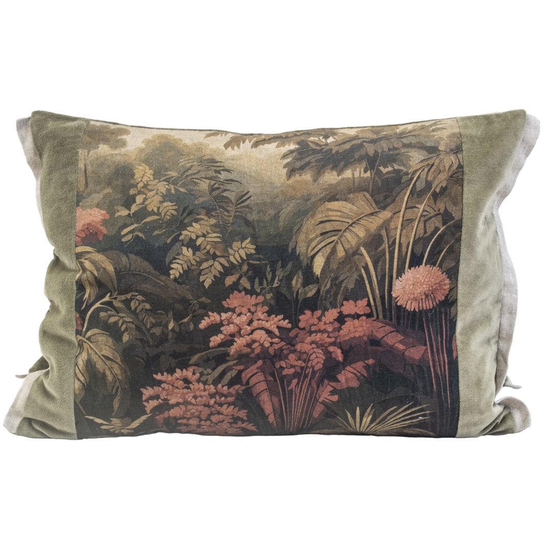 Namrana Cushion & Insert | 40 x 55cm | Monstera