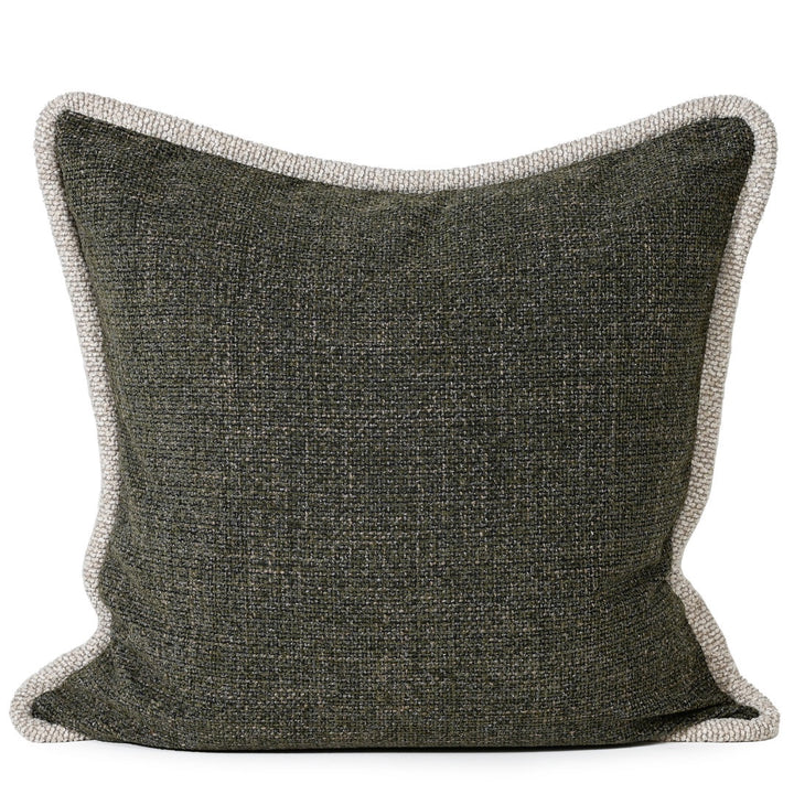 Woven Moss Cushion & Insert | 57x57cm