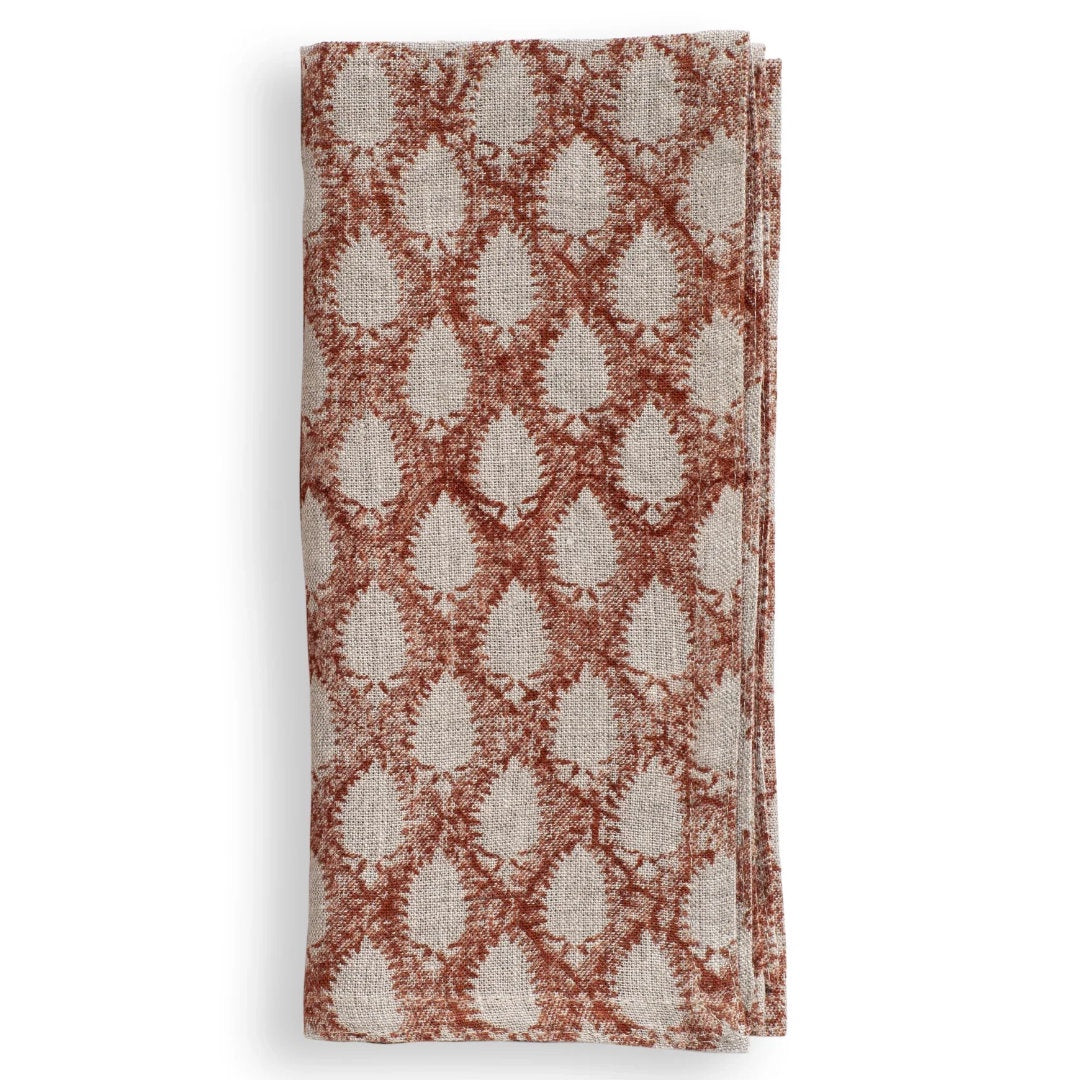 Cypress | SET OF 2 | Mustard Linen Napkin