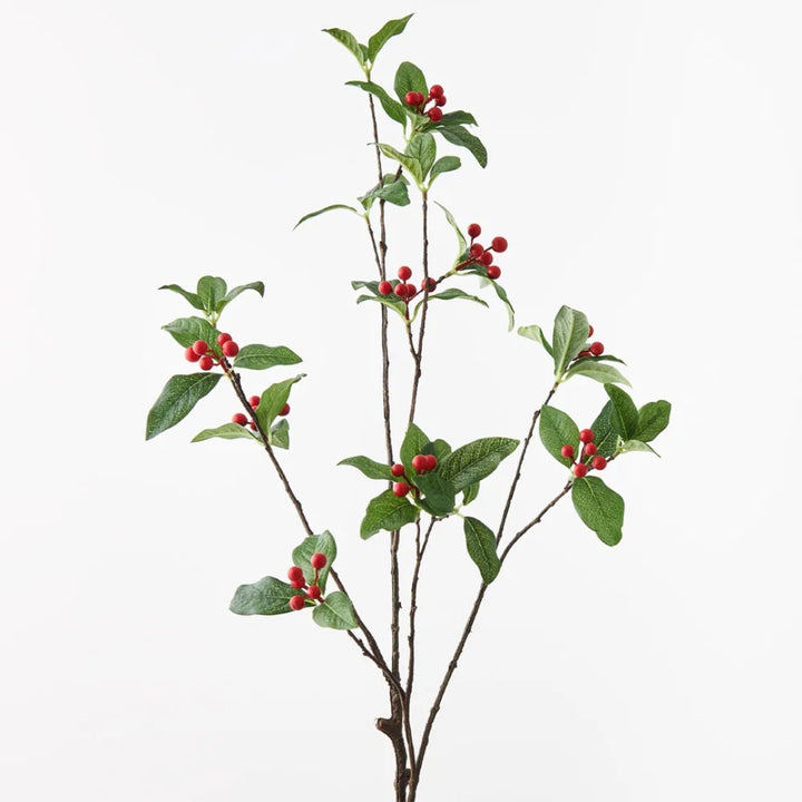 Berry leaf spray | Red & Green