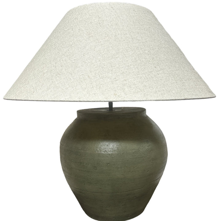 Disio Jug Table Lamp Base | Old Green | W39 x H49cm