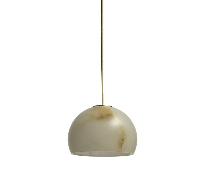 Neil Suspension Alabaster | 015 | Satin Gold | 1.7m max Cord Drop - Suzie Anderson Home