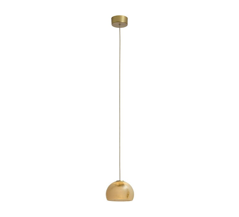 Neil Suspension Alabaster | 015 | Satin Gold | 1.7m max Cord Drop - Suzie Anderson Home
