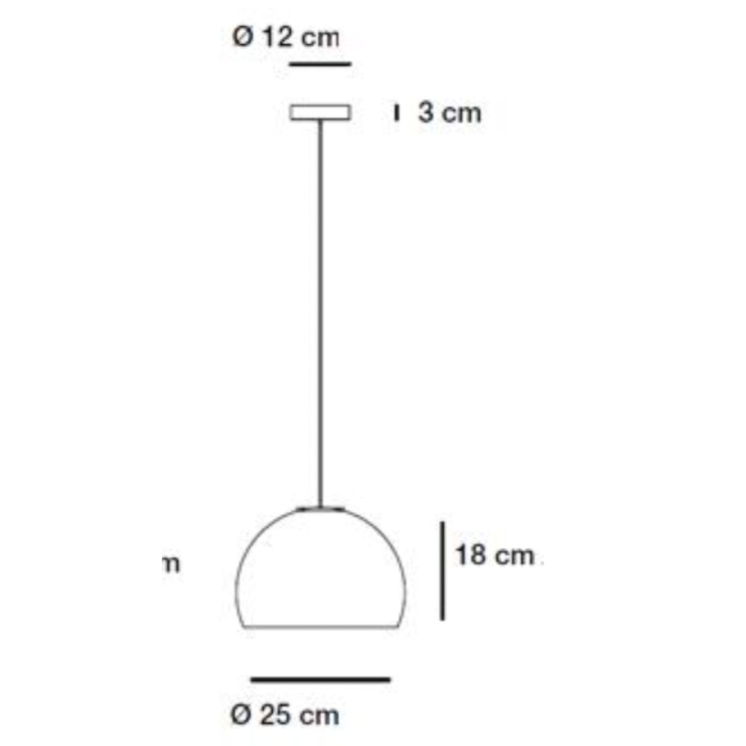 Neil Suspension Alabaster | 025 | Satin Gold | 1.7m max Cord Drop - Suzie Anderson Home