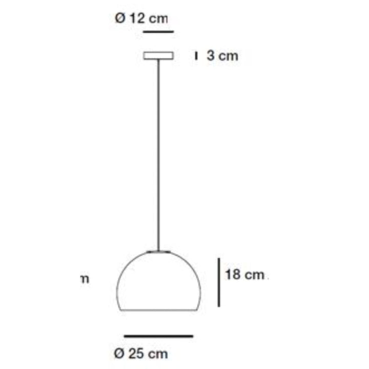 Neil Suspension Alabaster | 025 | Satin Gold | 1.7m max Cord Drop - Suzie Anderson Home