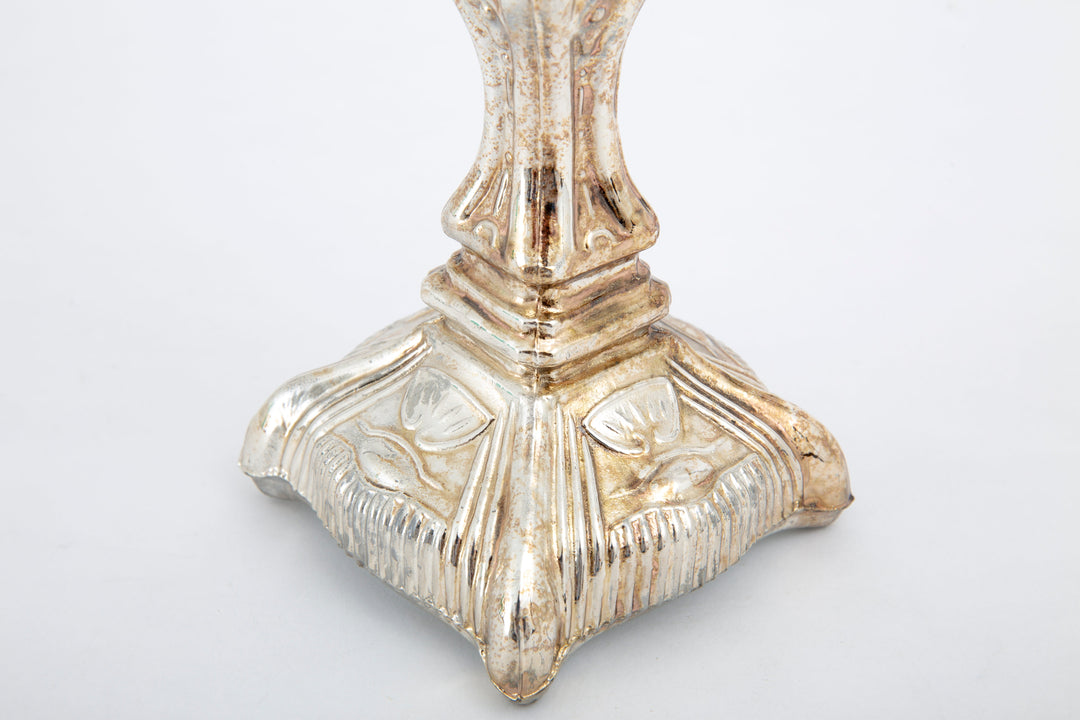 Newmarch Mercury Glass Candleholder | Flamant Belgium - Suzie Anderson Home