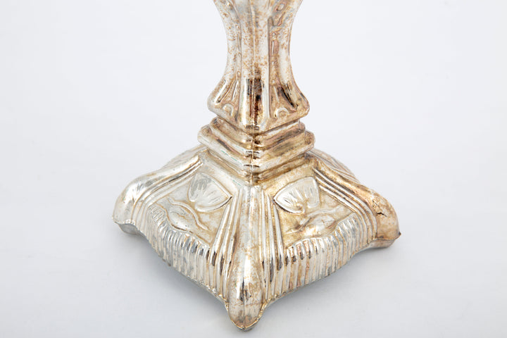 Newmarch Mercury Glass Candleholder | Flamant Belgium - Suzie Anderson Home