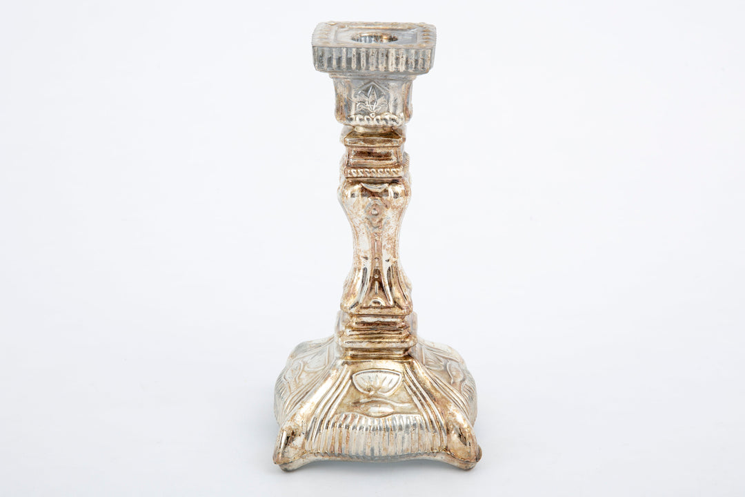 Newmarch Mercury Glass Candleholder | Flamant Belgium - Suzie Anderson Home